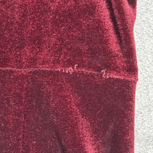 Cider Dress Womens Small Red Velvet Corset Cami Mini Ruched Clubwear Date Night - Picture 6 of 10